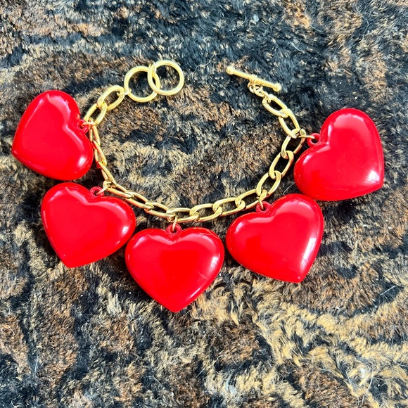 Love Heart 8” and 7 “ Bracelet with HeRt charms - Picture 4 of 6